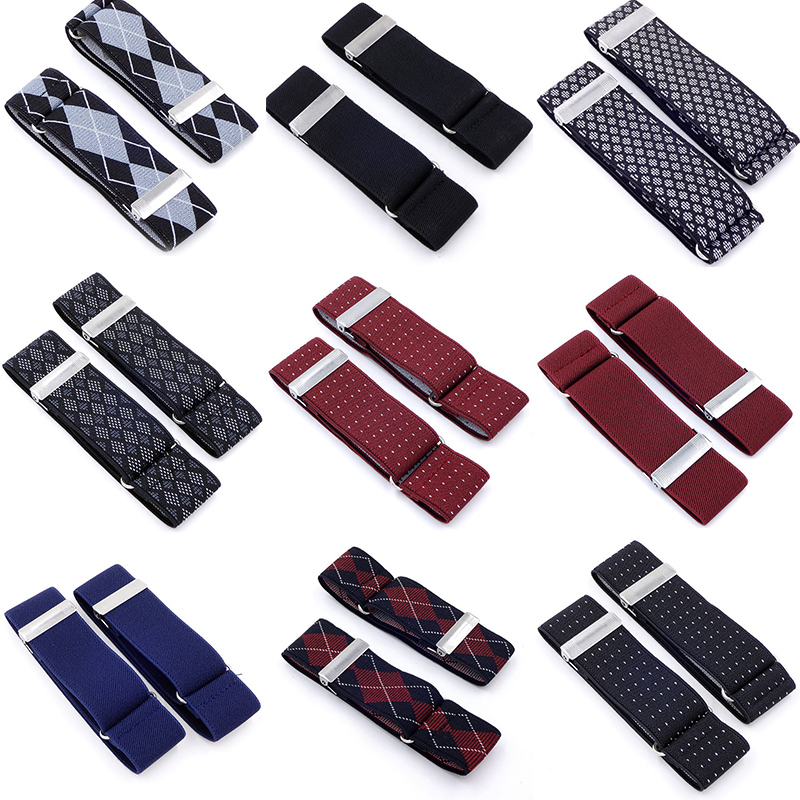 Tech Wear Accessories - 1Pair Men Shirt Adjustable Armband Sleeve