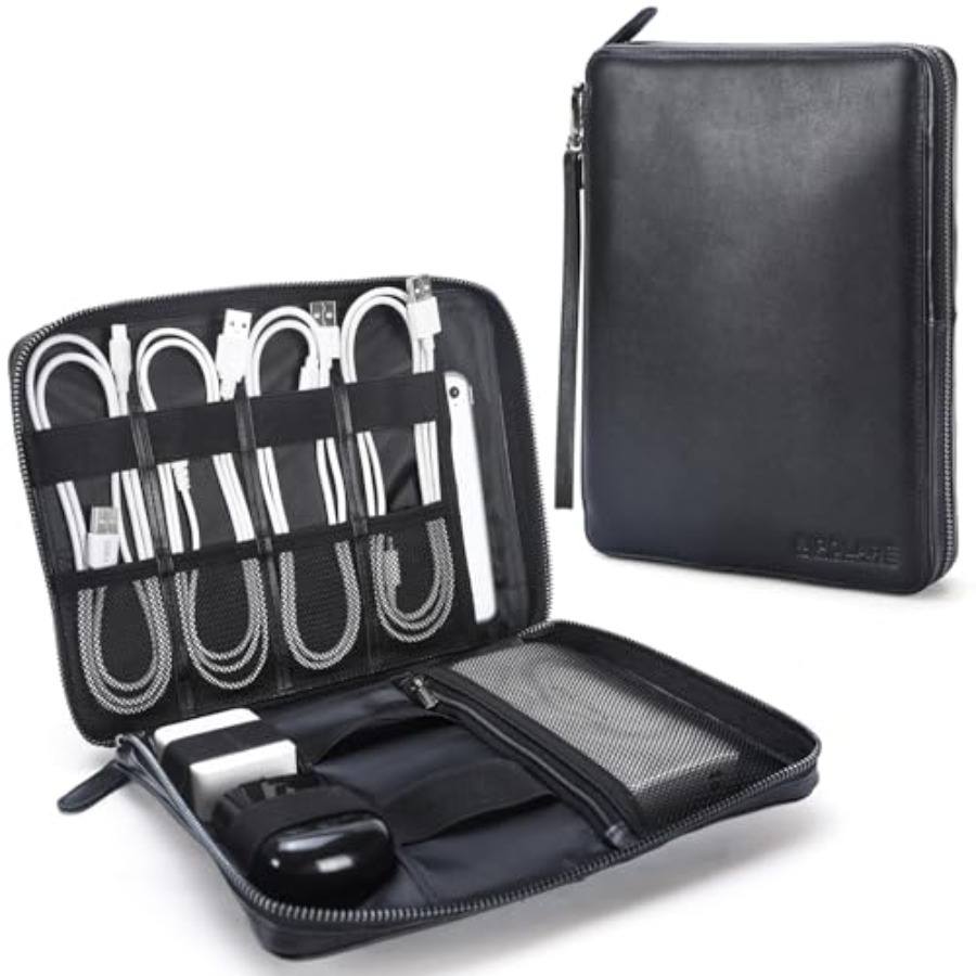 Tech Accessories Travel Case - Travel cable organizer case for electronics