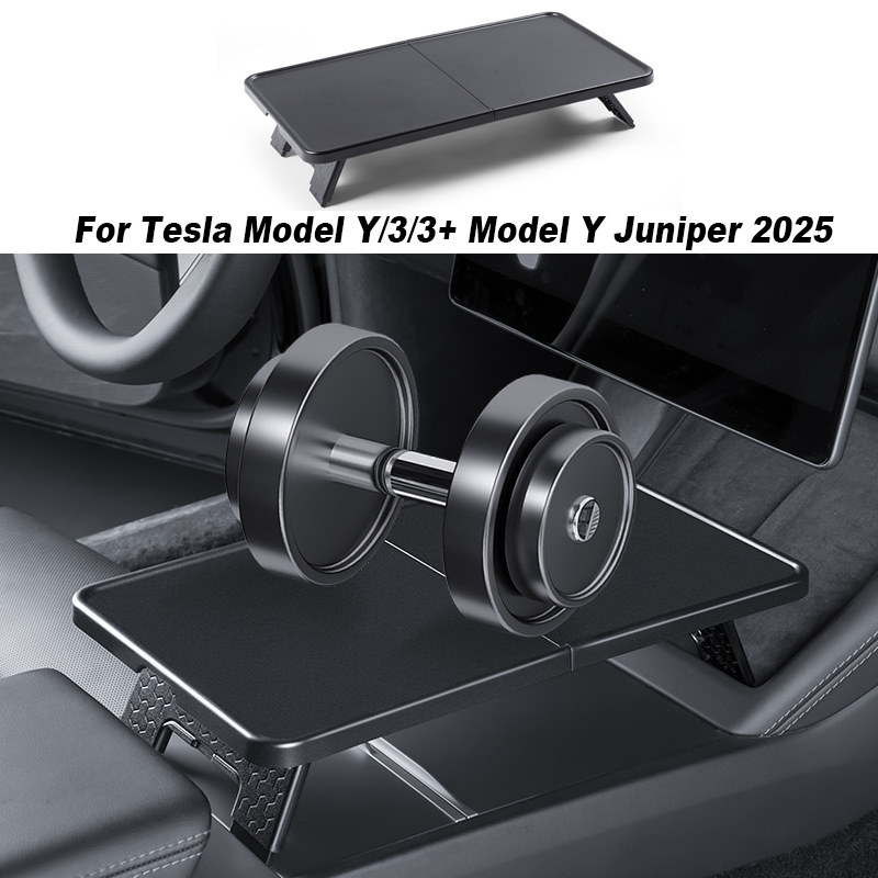 Tech Accessories Desk - Center Control Tray Table For Tesla