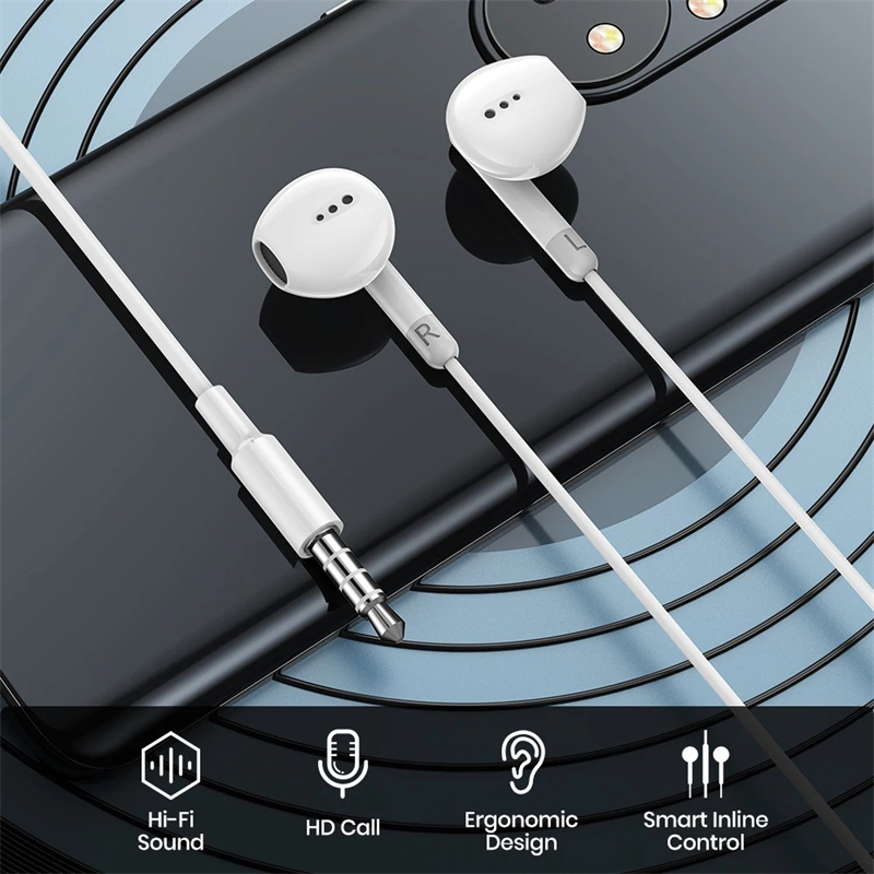 Tech Accessories Apple - For Apple iPhone 14 Lighting Earphones