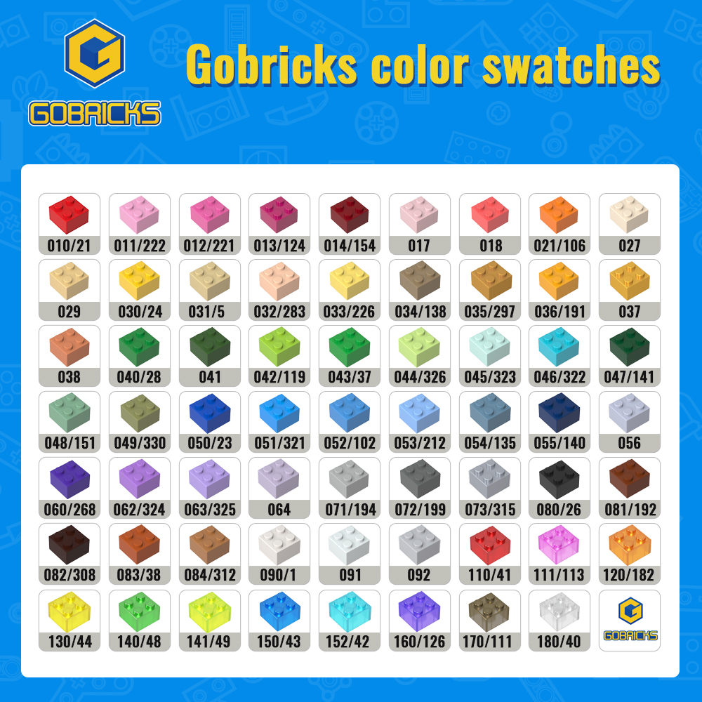 Gobricks 50pcs 3001 MOC Access - X Tech Accessories ulasan dan harga