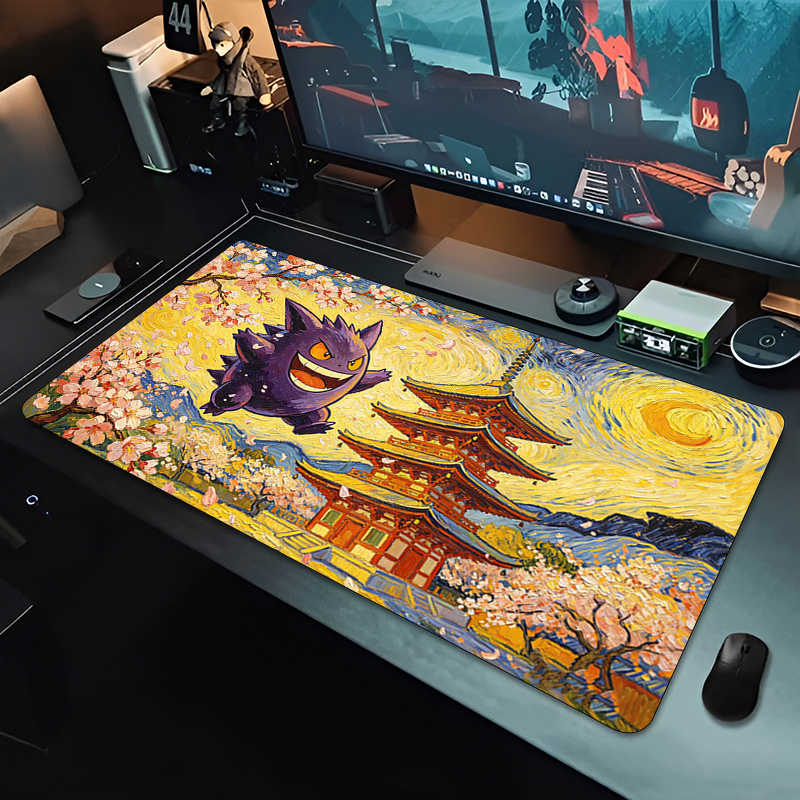 Anime Mouse Pad Pokemon Gengar - Tech Accessories Desk ulasan dan harga