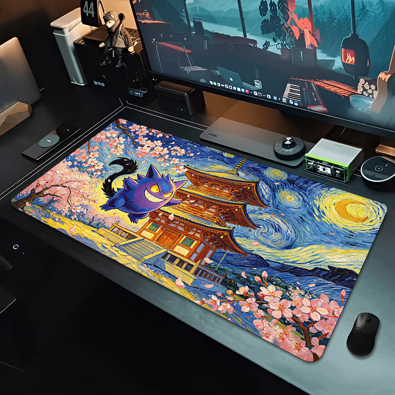 Anime Mouse Pad Pokemon Gengar - Tech Accessories Desk ulasan dan harga