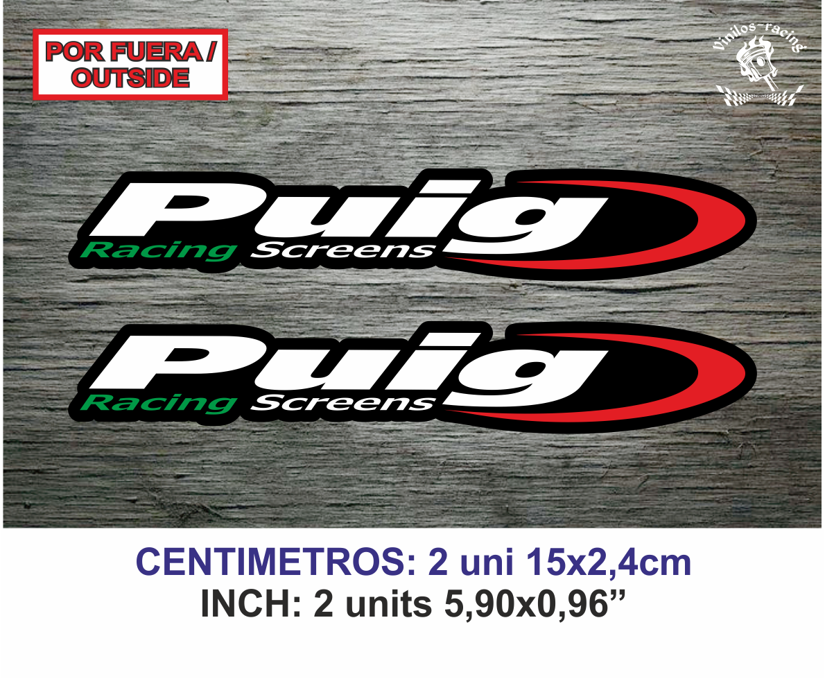 Puig Racing Hi-Tech Sticker NG - Tech Accessories Words ulasan dan harga