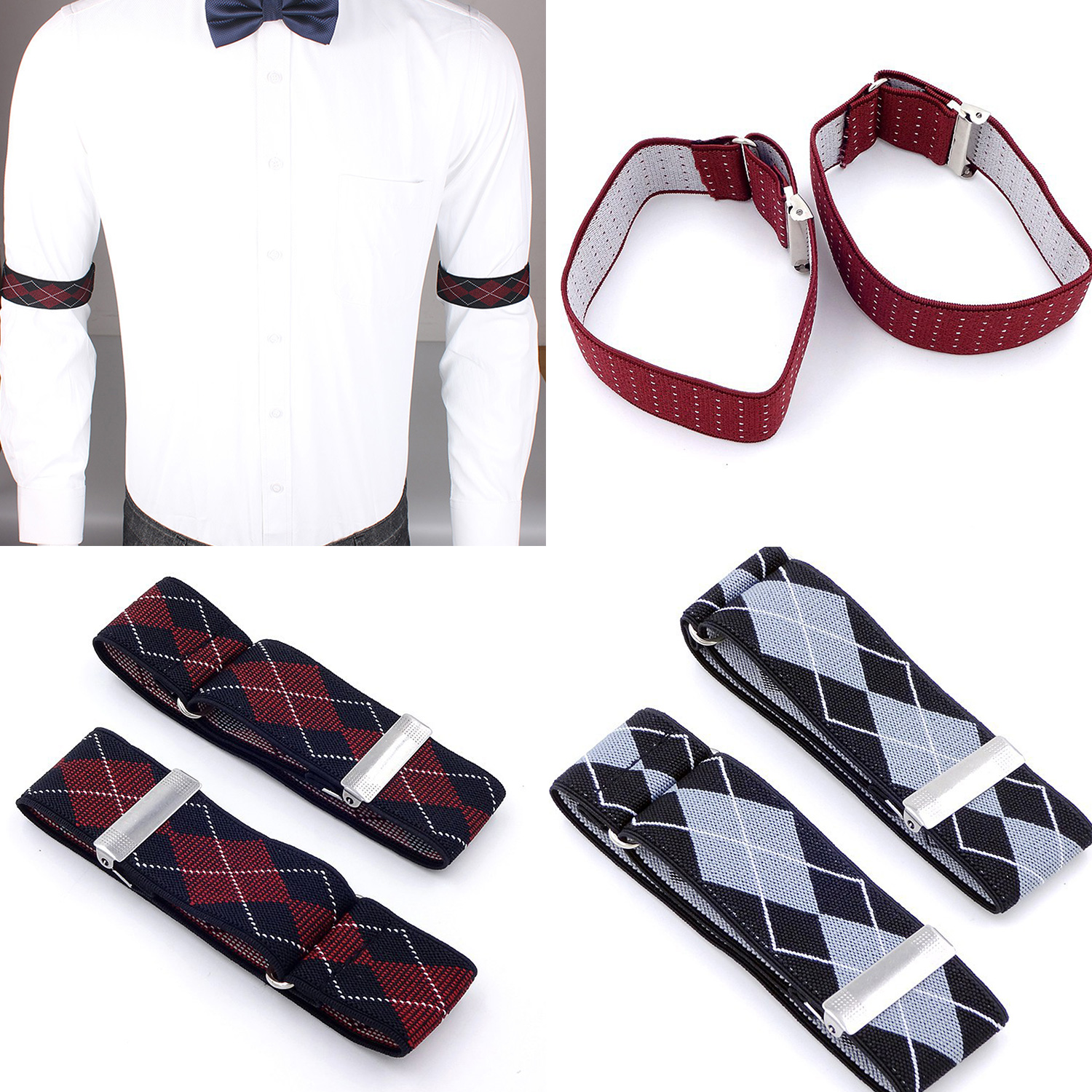 Men Business Elastic Adjustabl - Tech Wear Accessories ulasan dan harga