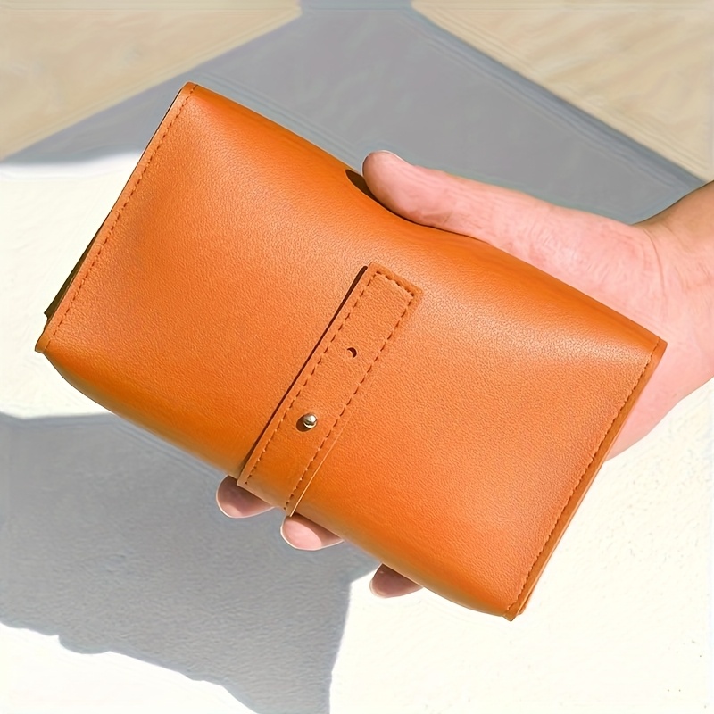 PU Leather Multi-Compartment O - Tech Accessories Travel Case ulasan dan harga
