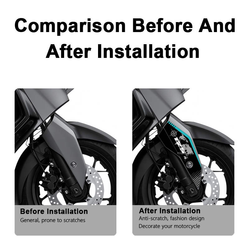 POSFIRA Motorcycle Front Fende - X Tech Accessories ulasan dan harga