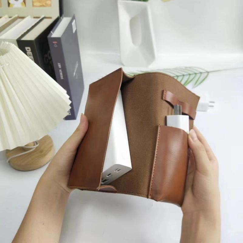 1PC PU Leather Multi-Compartme - Tech Accessories Travel Organizer Pouch ulasan dan harga