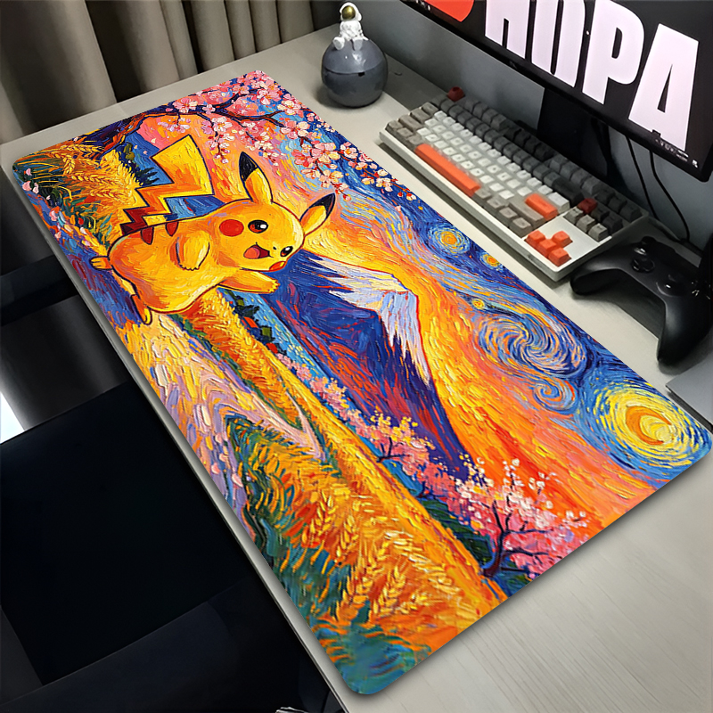 Mouse Pad Pokemon Pikachus Rub - Tech Accessories Desk ulasan dan harga