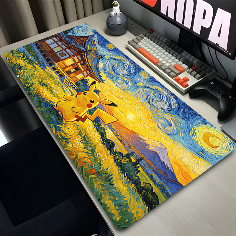 Mouse Pad Pokemon Pikachus Rub - Tech Accessories Desk ulasan dan harga