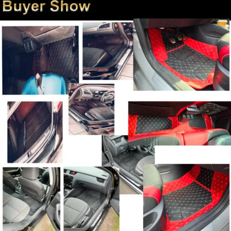 Luxury Leather Car Floor Mats  - Tech Accessories Luxury ulasan dan harga