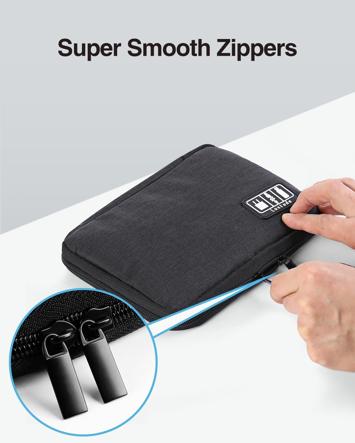 Travel Cable Organizer Bag, Fl - Tech Accessories Travel Case ulasan dan harga