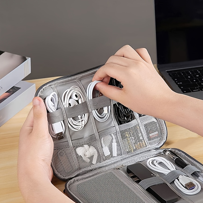 Travel Cable Organizer Case: 1 - Tech Accessories Travel Organizer Pouch ulasan dan harga