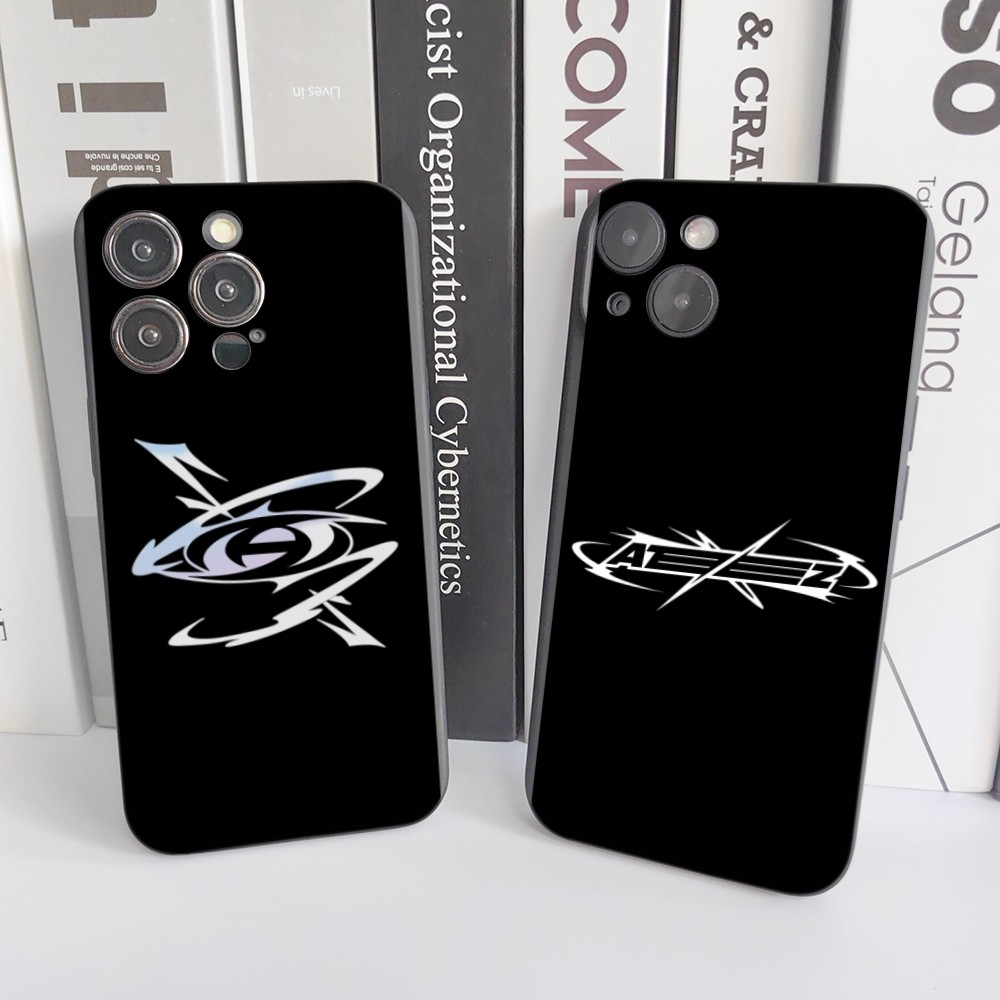 1PC Singers A-ATEEZ Logo Phone - Tech Accessories Apple ulasan dan harga