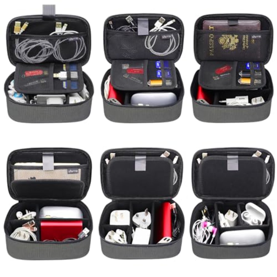 Travel Electronics Organizer S - Tech Accessories Travel Case ulasan dan harga
