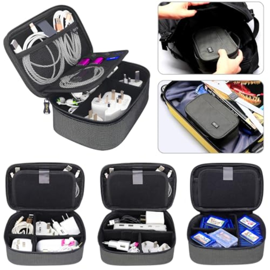 Travel Electronics Organizer S - Tech Accessories Travel Case ulasan dan harga