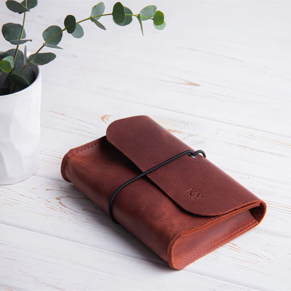 Genuine Leather MacBook Mouse  - Tech Accessories Travel Case ulasan dan harga